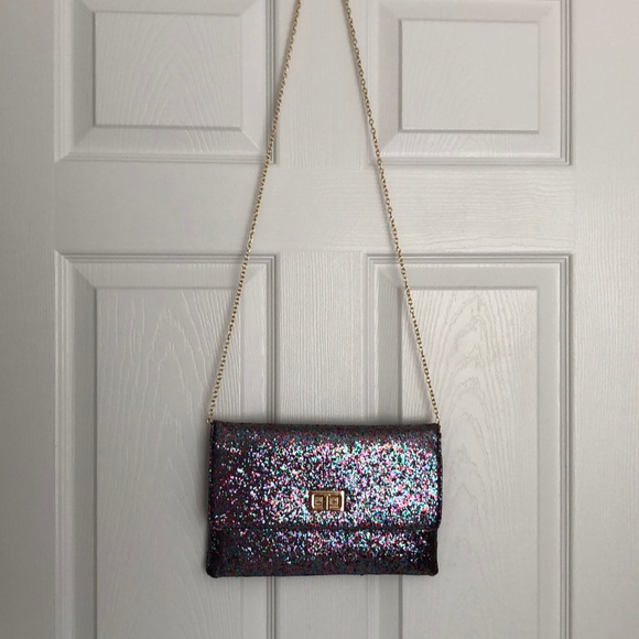 Charming Charlie Sparkly Multicolor Purse - Picture 6 of 8